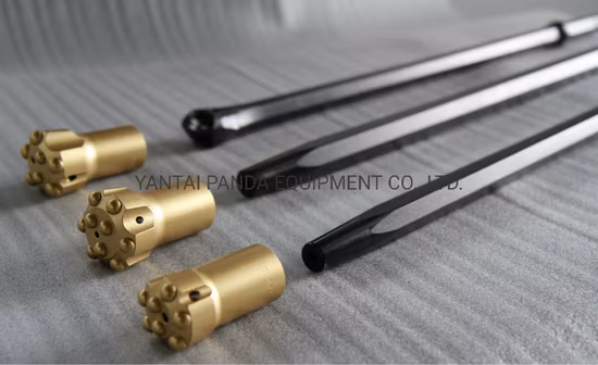 Máquina de perfuração rotativa Yn27c Perfuradores pneumáticos a gasolina com perna de ar para mineração