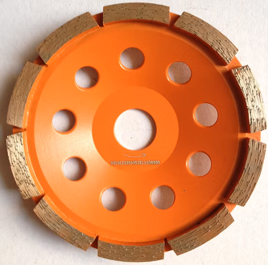 Roda de copo de moagem de concreto diamantado/rodas abrasivas/ferramenta diamantada